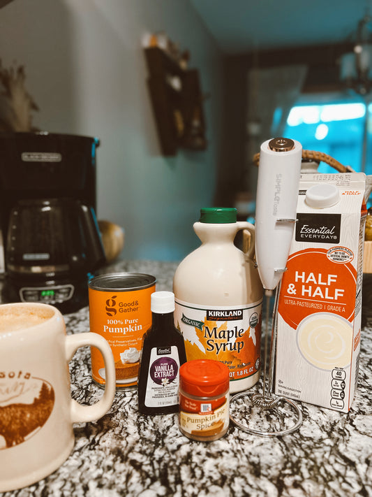 Homemade Pumpkin Coffee Creamer