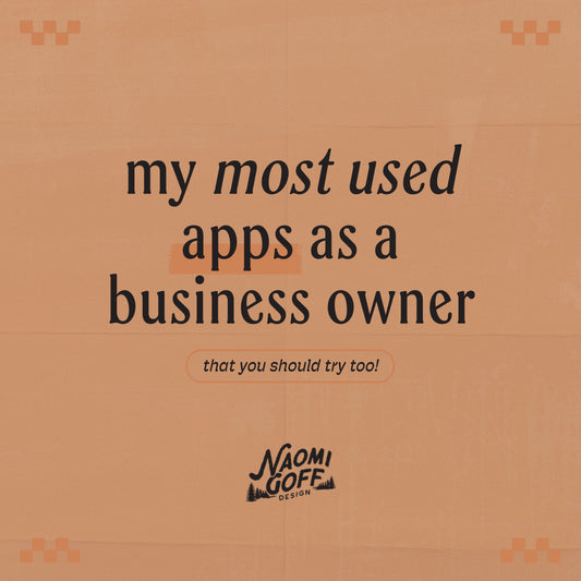 My Most Used Apps as a Business Owner (that you should try too!)