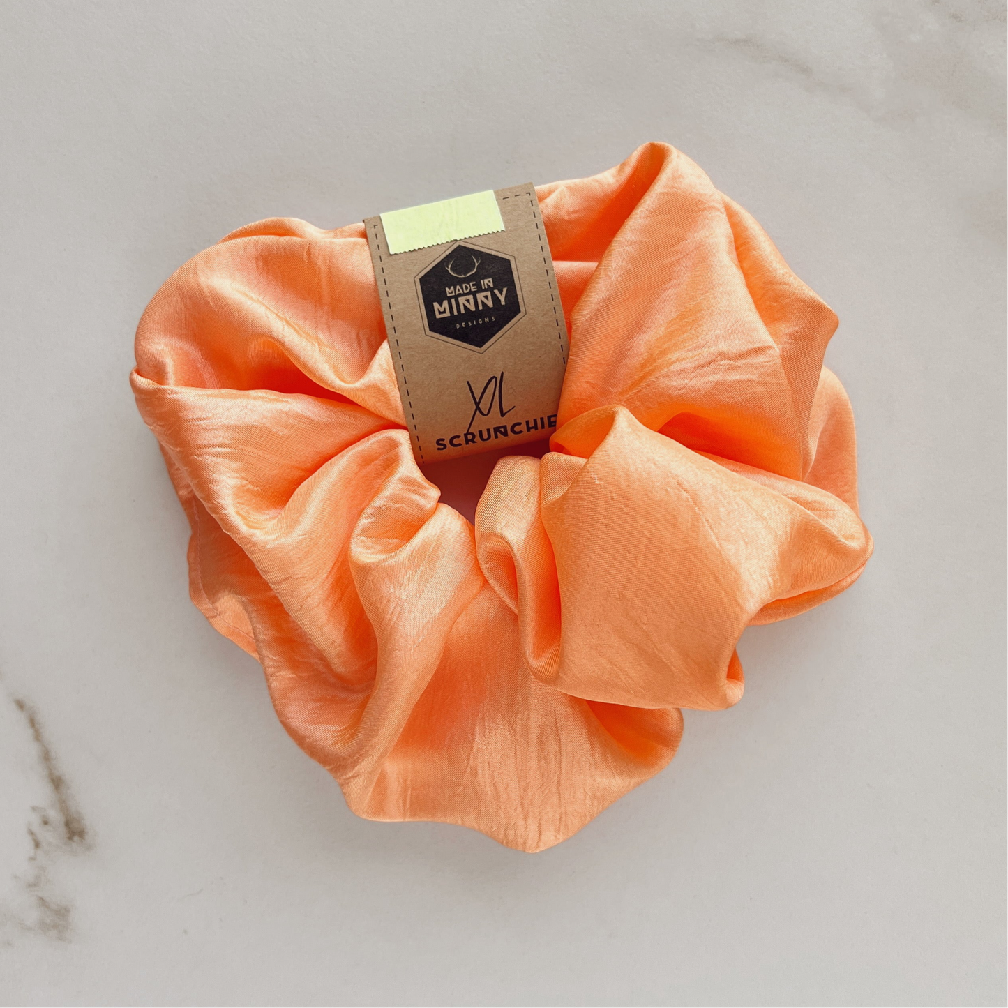 Bright Peach XL Scrunchie