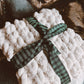 XL Crochet Baby Blanket [Antique White]