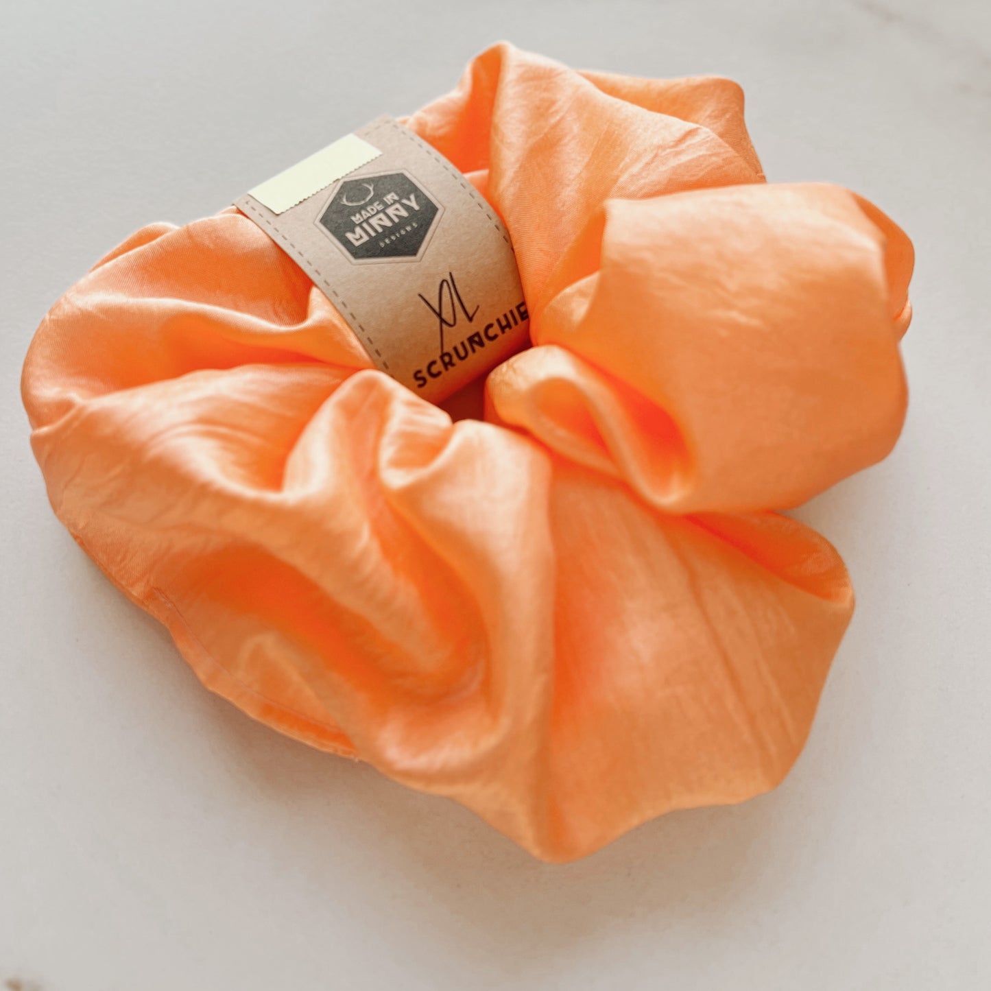 Bright Peach XL Scrunchie