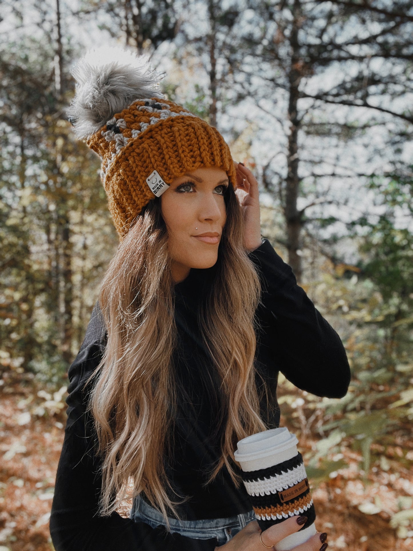 Diamond Pattern Beanie