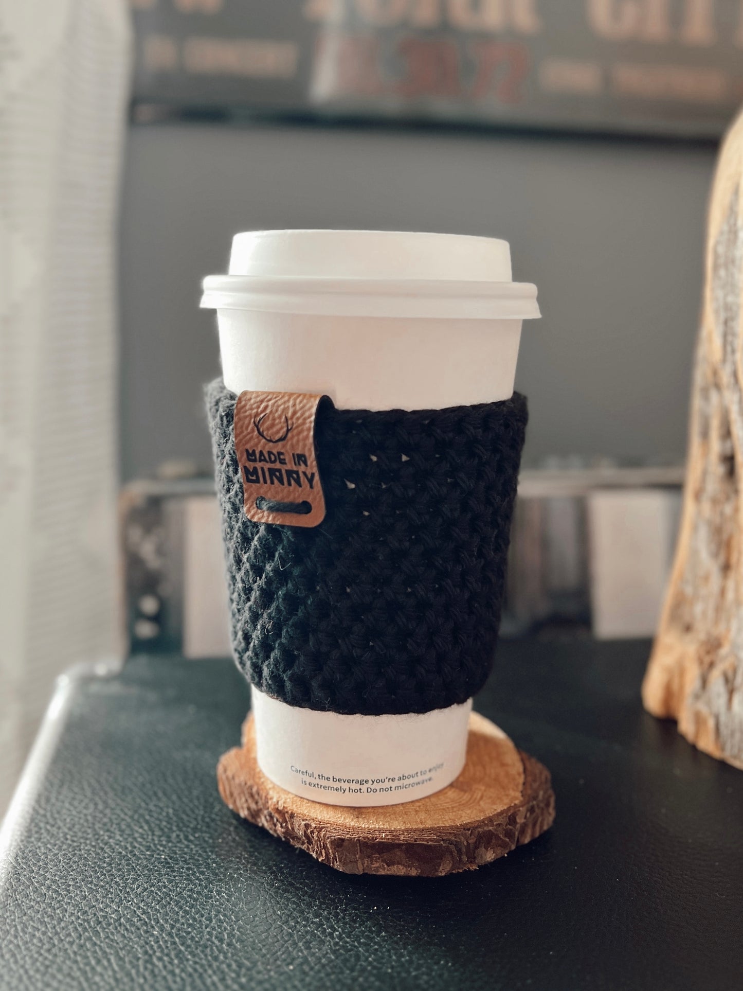 Coffee Cup Sleeve | Black