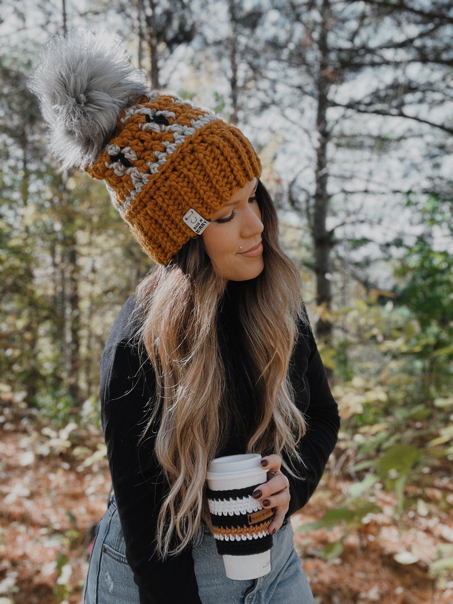 Diamond Pattern Beanie