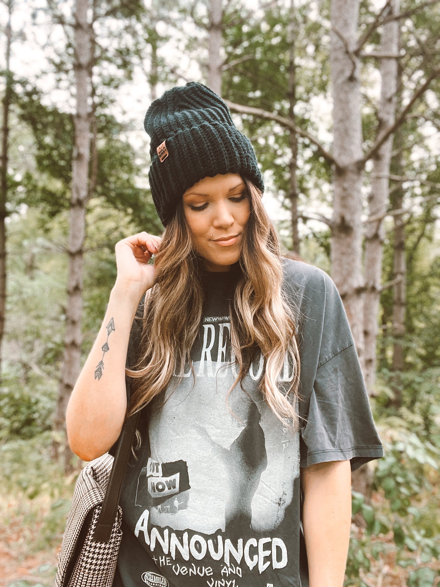 Daily Ribbed Beanie | Black