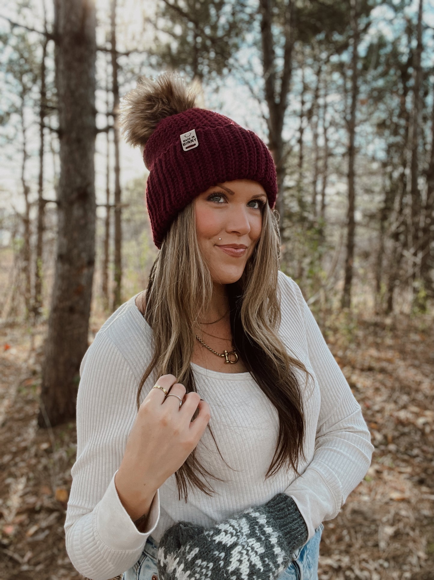 Cabinbound Beanie | Burgundy