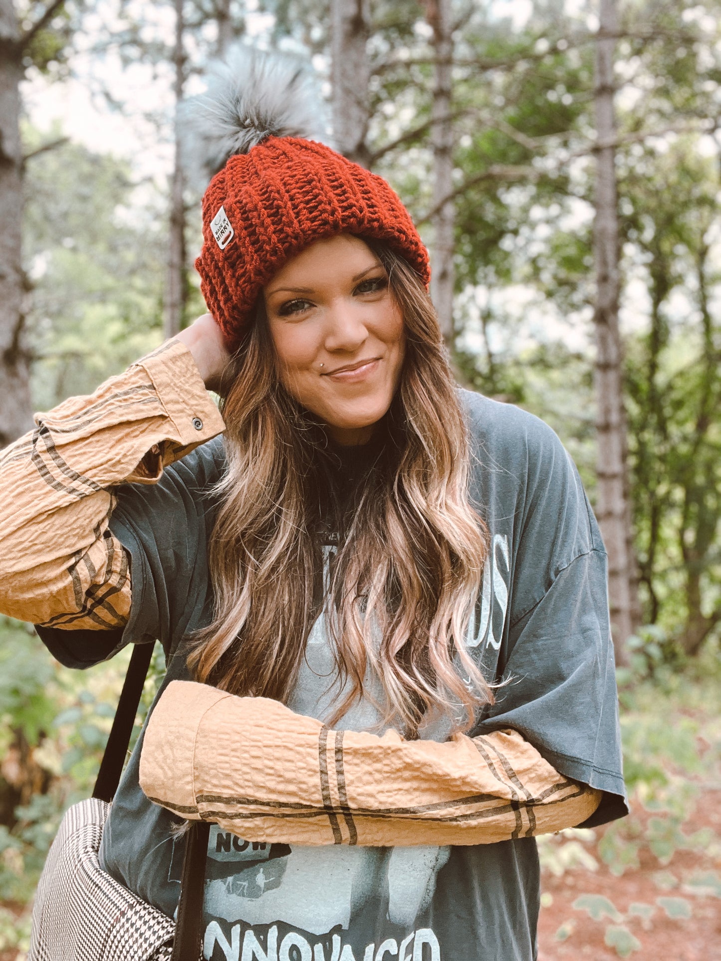 Chunky Dreamer Beanie | Rust