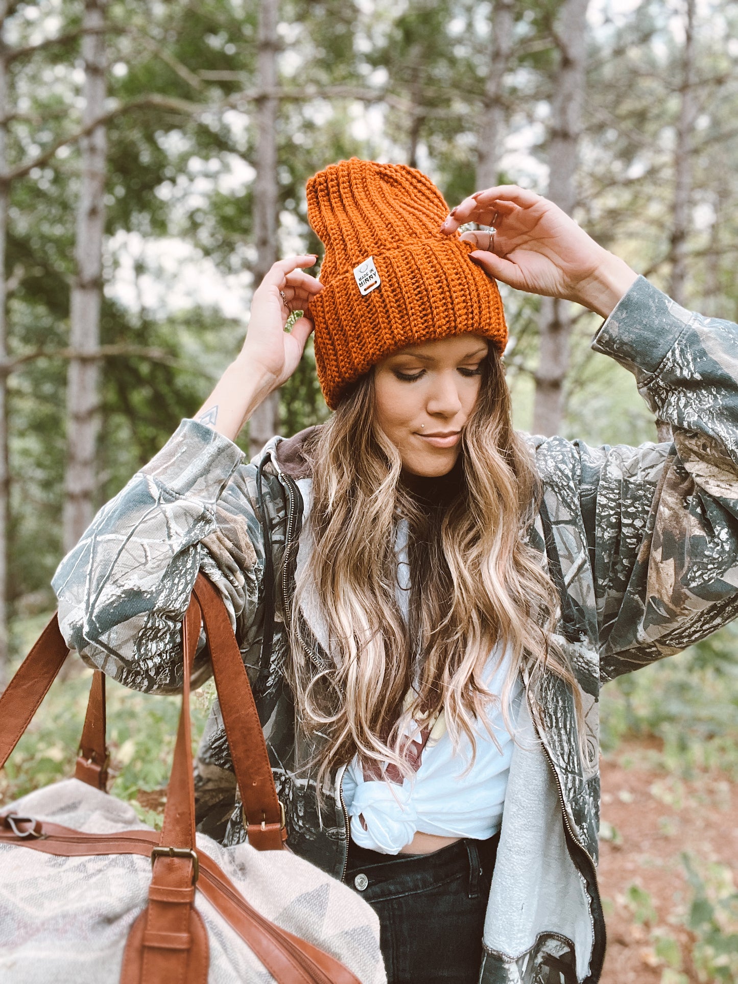 Daily Ribbed Beanie | Burnt Orange