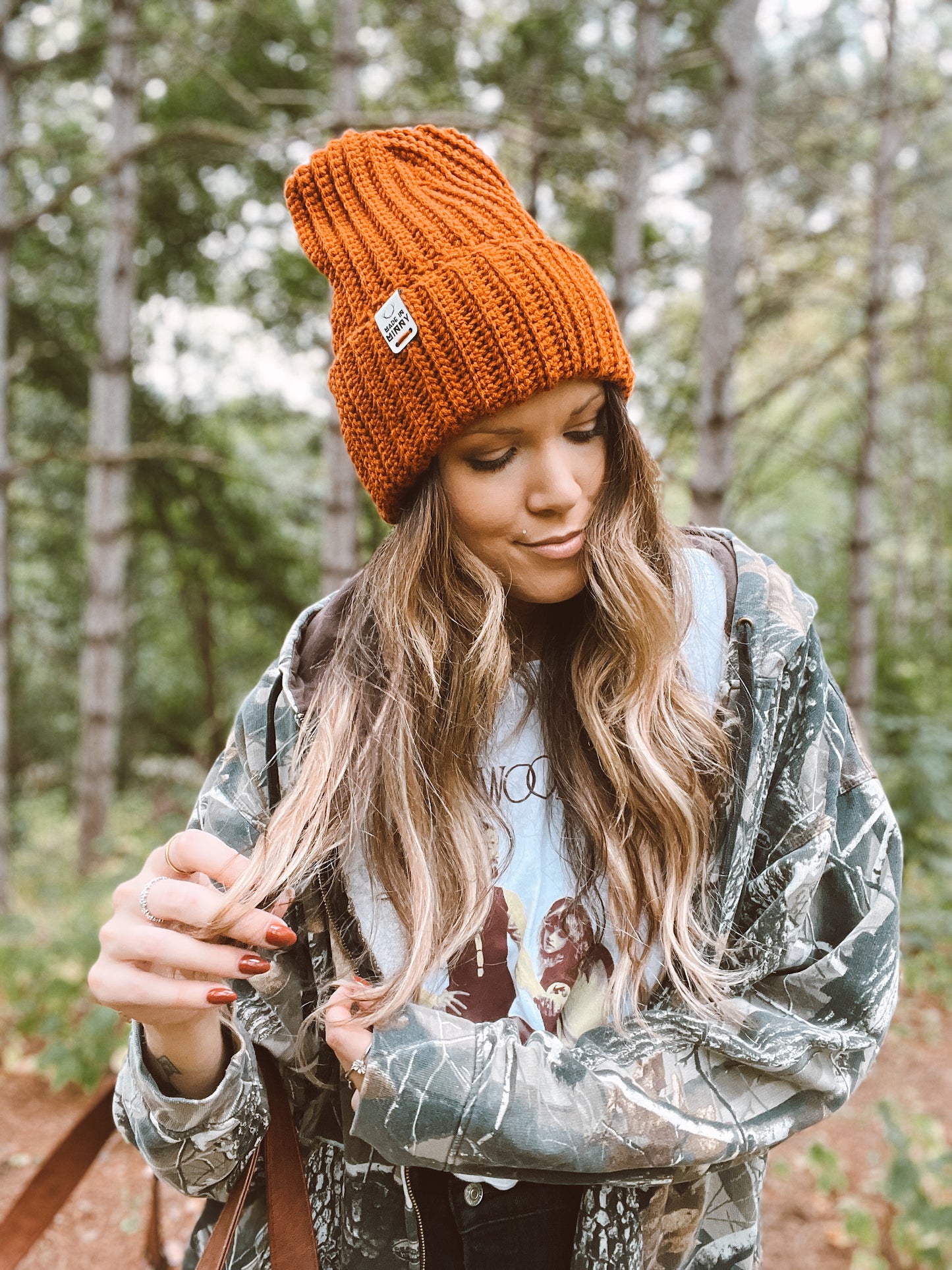 Daily Ribbed Beanie | Burnt Orange
