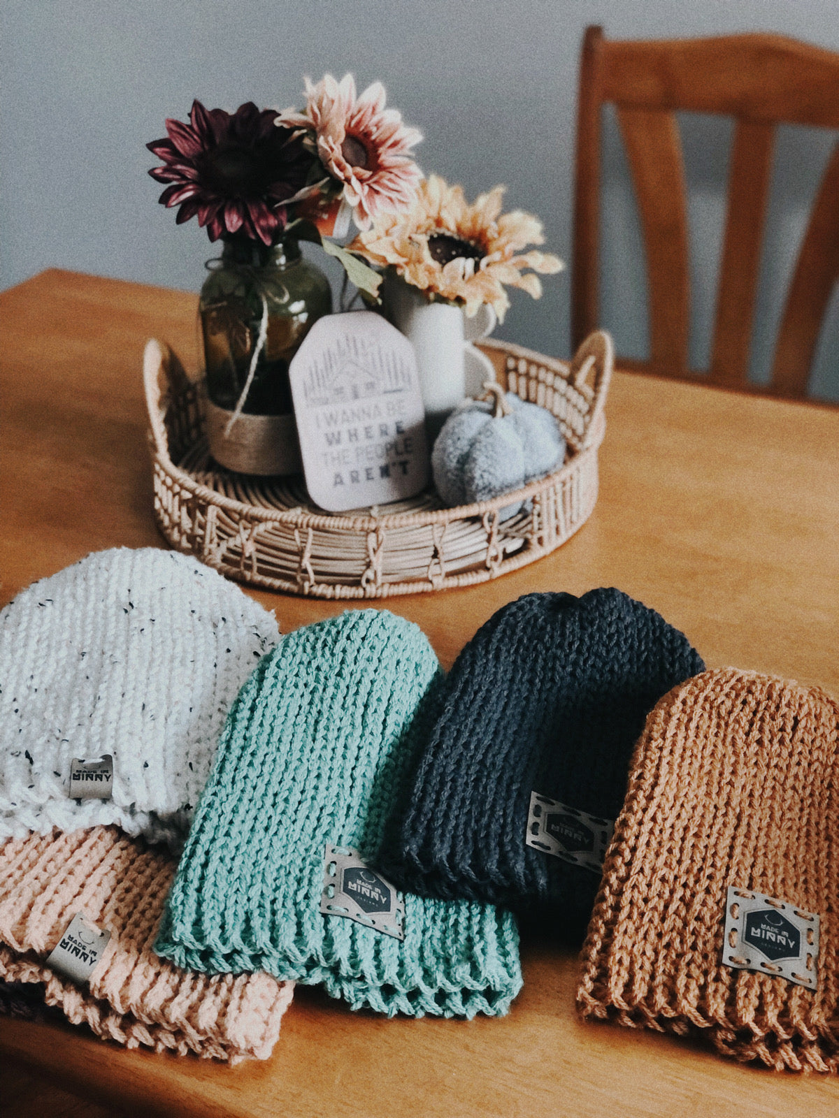 Everyday Beanie | White Fleck