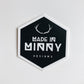 Made in Minny Logo Vinyl Sticker