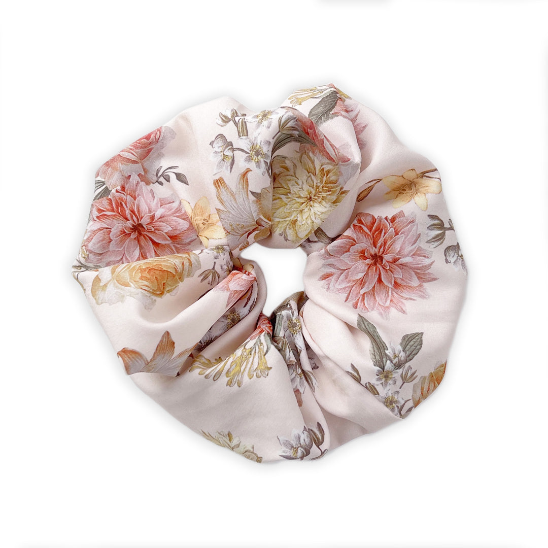 Peachy Floral XL Scrunchie