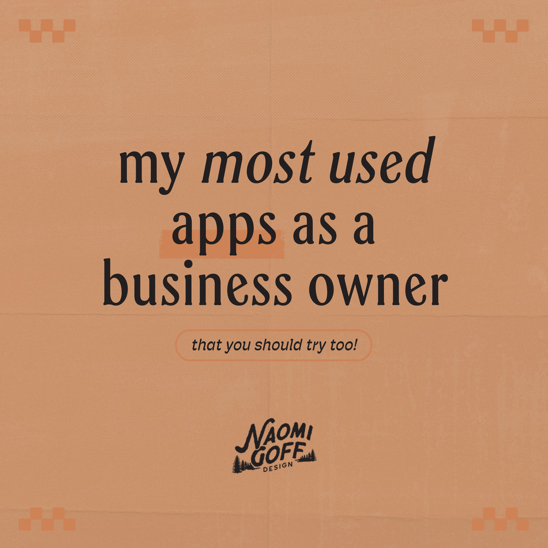 My Most Used Apps as a Business Owner (that you should try too!)