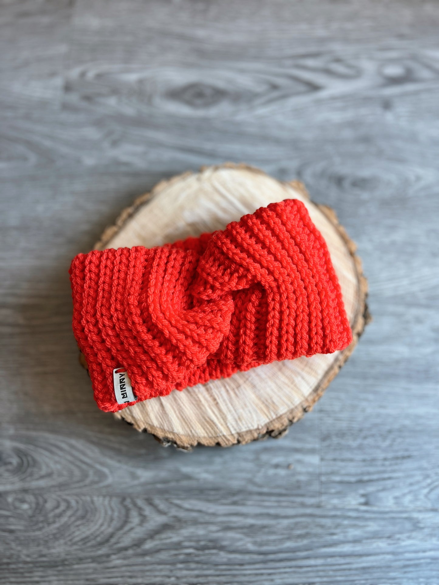 Cozy Ear Warmer | Bright Red