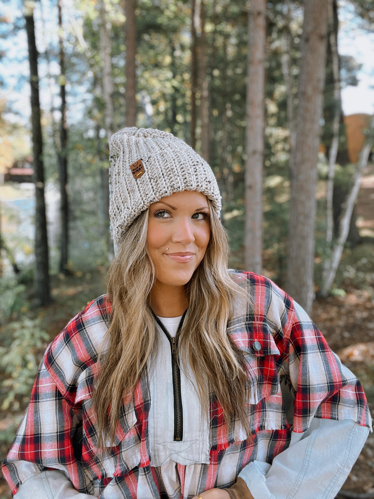 Cloudfold Classic Beanie | Oatmeal Fleck
