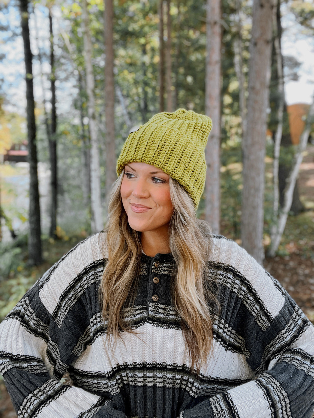 Cloudfold Classic Beanie | Bright Olive Green