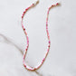 Let’s Love Dainty Beaded Necklace