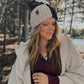 Cloudfold Classic Beanie | Black & Linen Colorblock