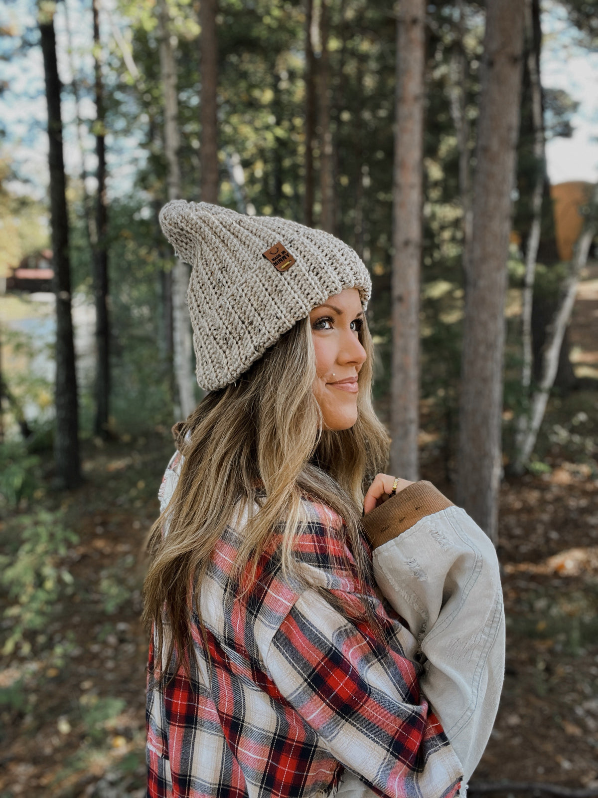 Cloudfold Classic Beanie | Oatmeal Fleck
