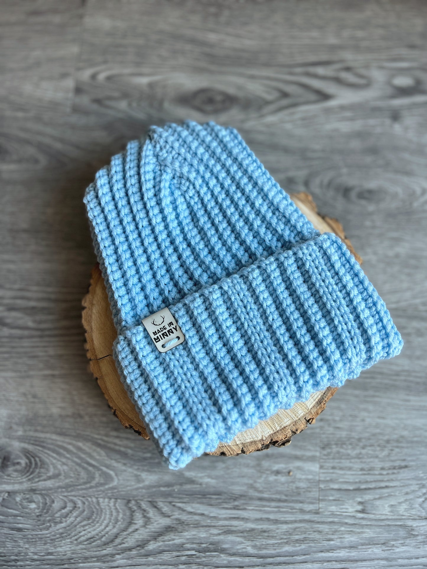 Daily Ribbed Beanie | Light Blue