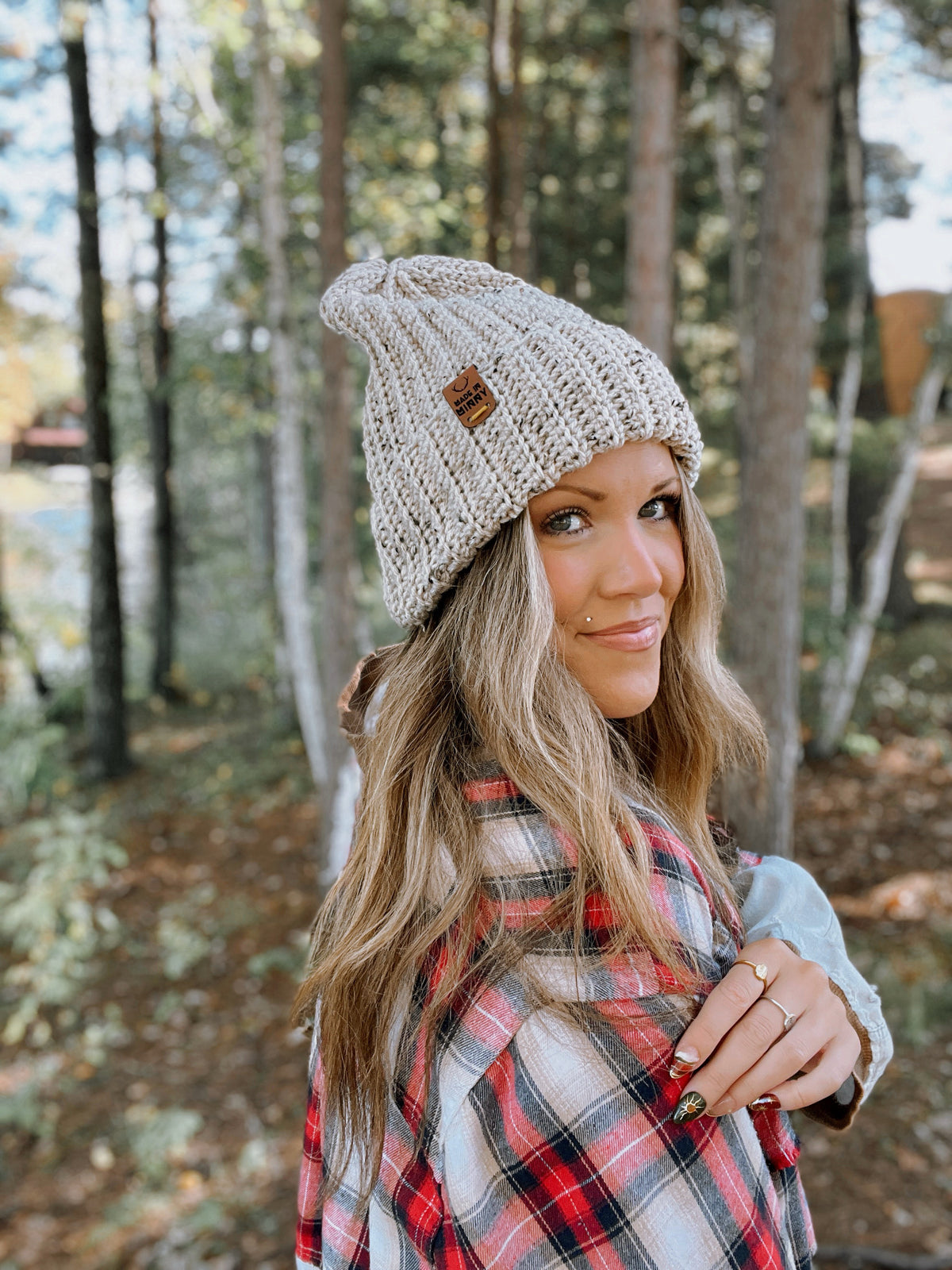 Cloudfold Classic Beanie | Oatmeal Fleck