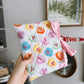 Candy Hearts Quilted Book Sleeve