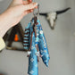 Scarf & Bead Layered Bag Charm | CUSTOM