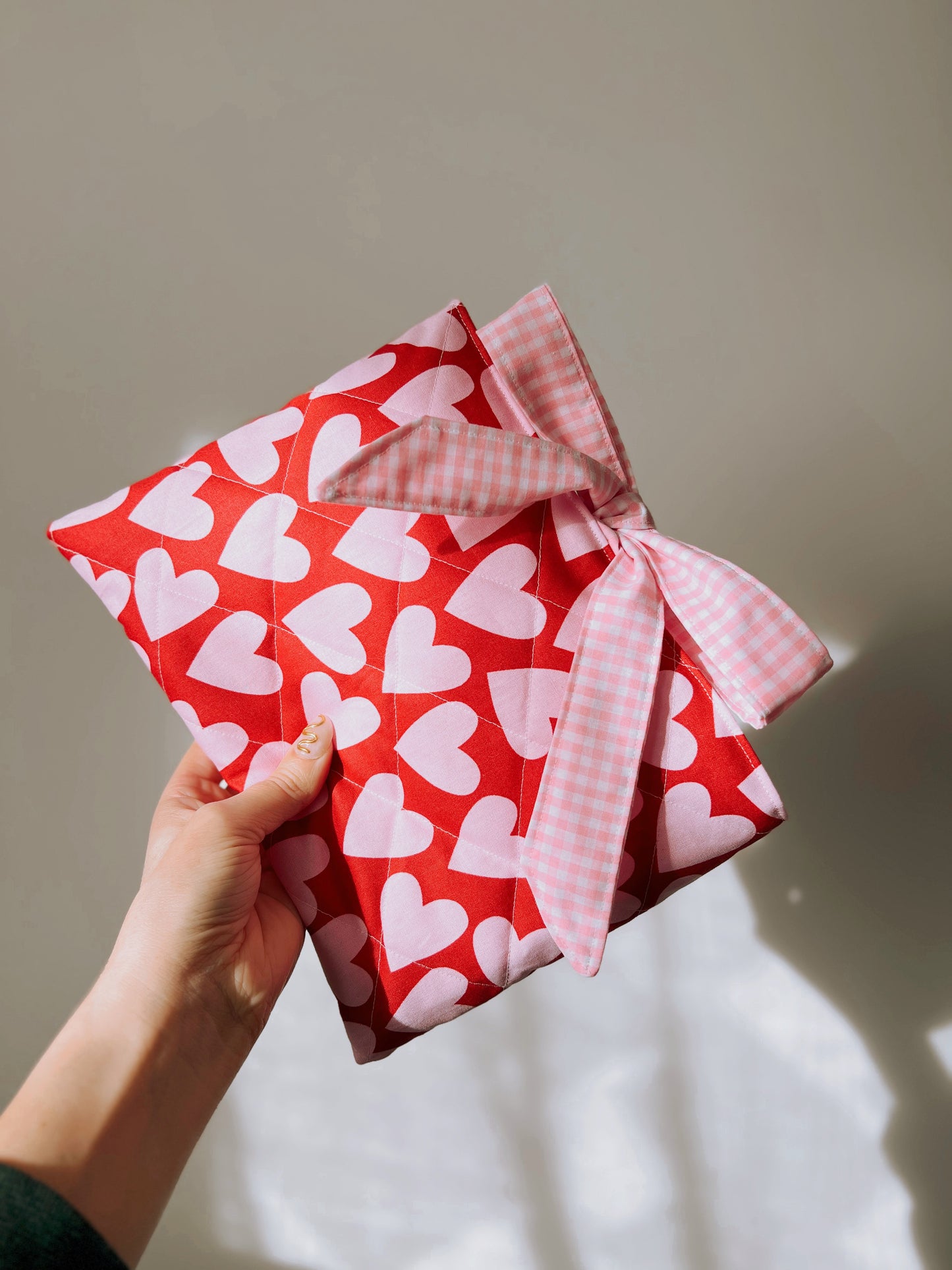 Love Notes Quilted Book Sleeve