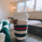 Coffee Cup Sleeve | Vintage Stripe | Wild