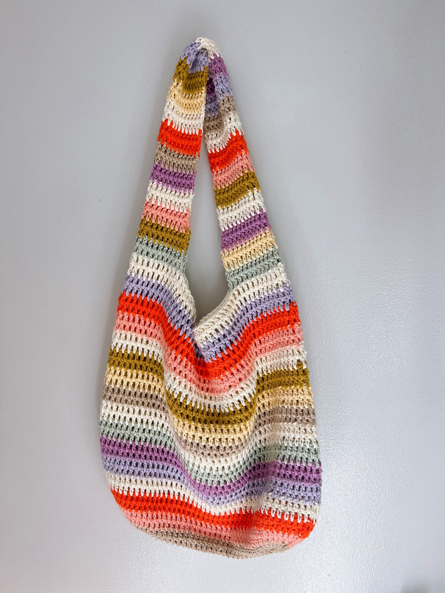 Slouchy Summer Tote Bag | Happy Day