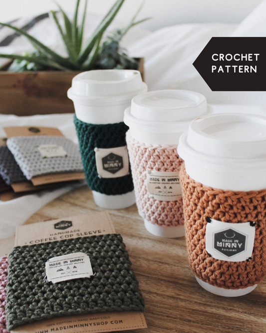 Crochet Pattern: Coffee Cup Sleeve