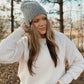 Minny Beanie | Gray Fleck
