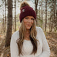 Cabinbound Beanie | Burgundy