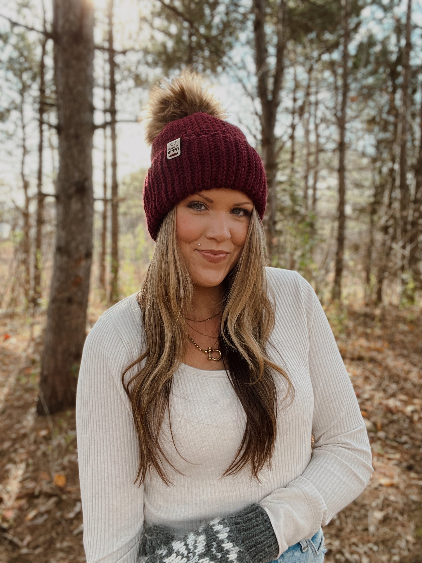 Cabinbound Beanie | Burgundy