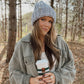 Cloudfold Beanie | Bulky Light Gray Fleck – Limited Edition