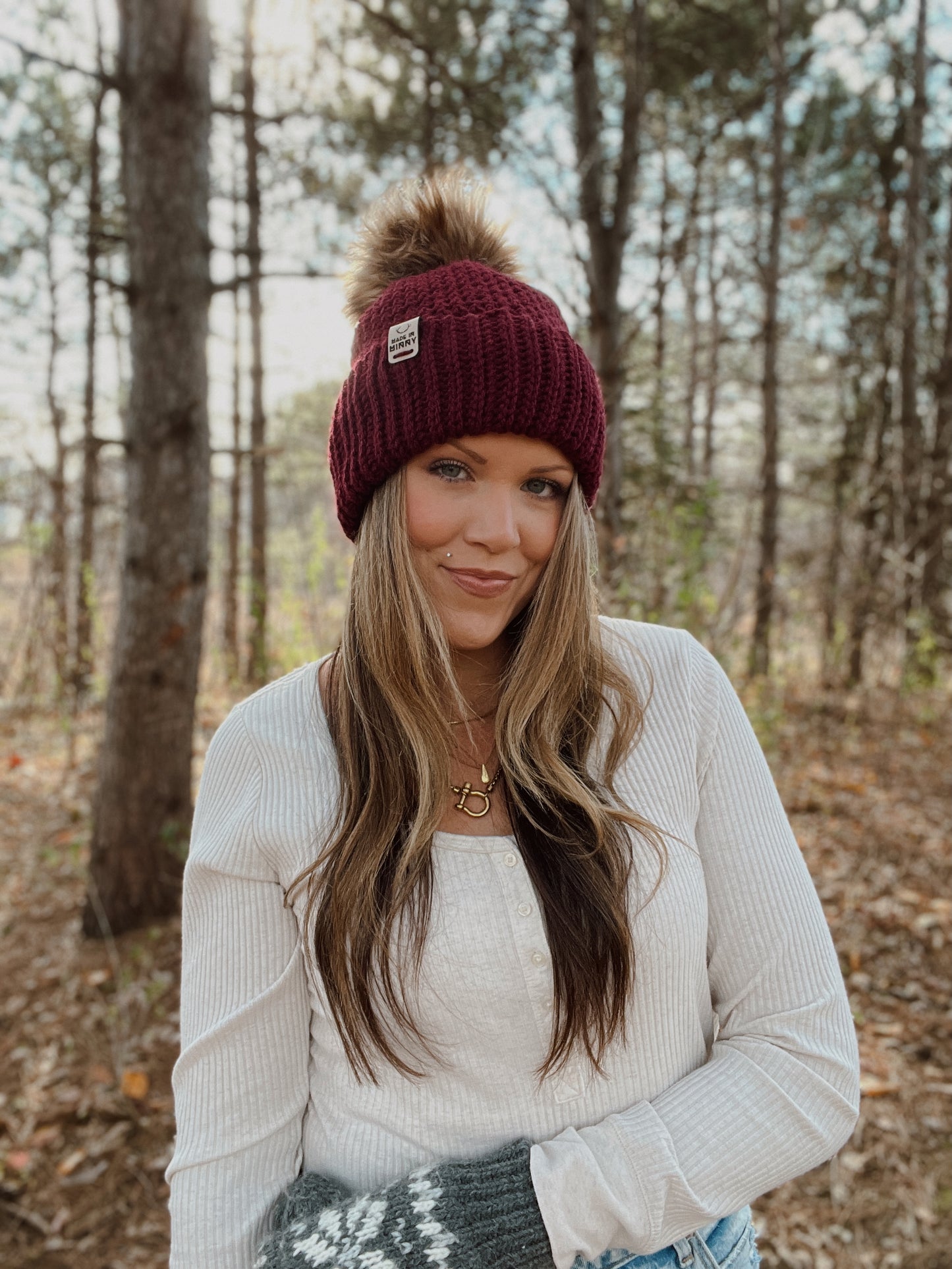 Cabinbound Beanie | Burgundy