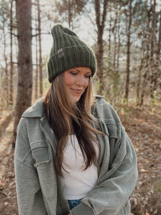 Cloudfold Classic Beanie | Pine Green