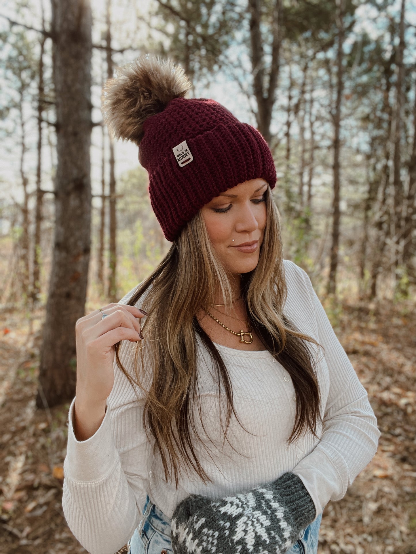 Cabinbound Beanie | Burgundy