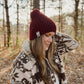Everyday Light Beanie | Burgundy