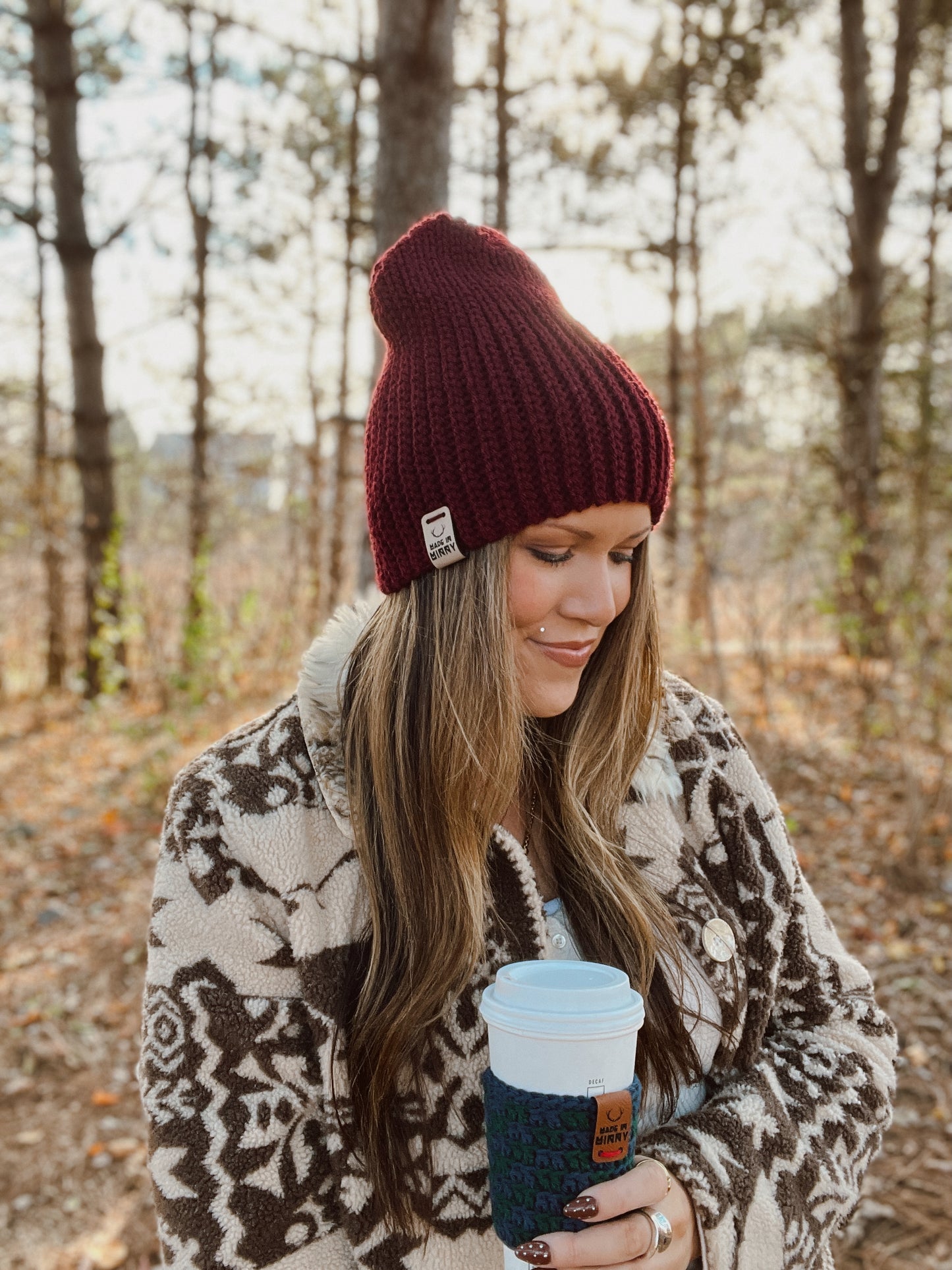 Everyday Light Beanie | Burgundy