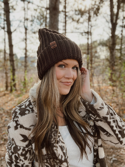 Cloudfold Classic Beanie | Chocolate Brown