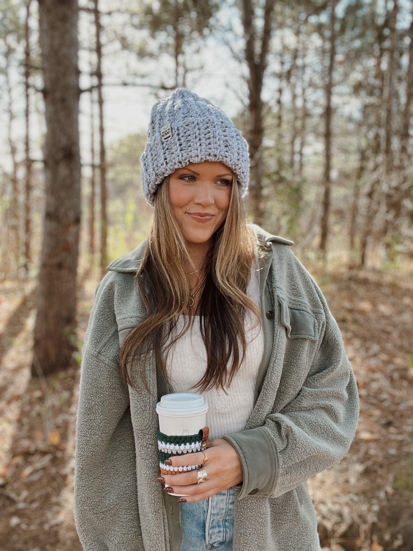 Cloudfold Beanie | Bulky Light Gray Fleck – Limited Edition