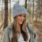 Cloudfold Beanie | Bulky Light Gray Fleck – Limited Edition