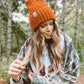 Daily Ribbed Beanie | Burnt Orange