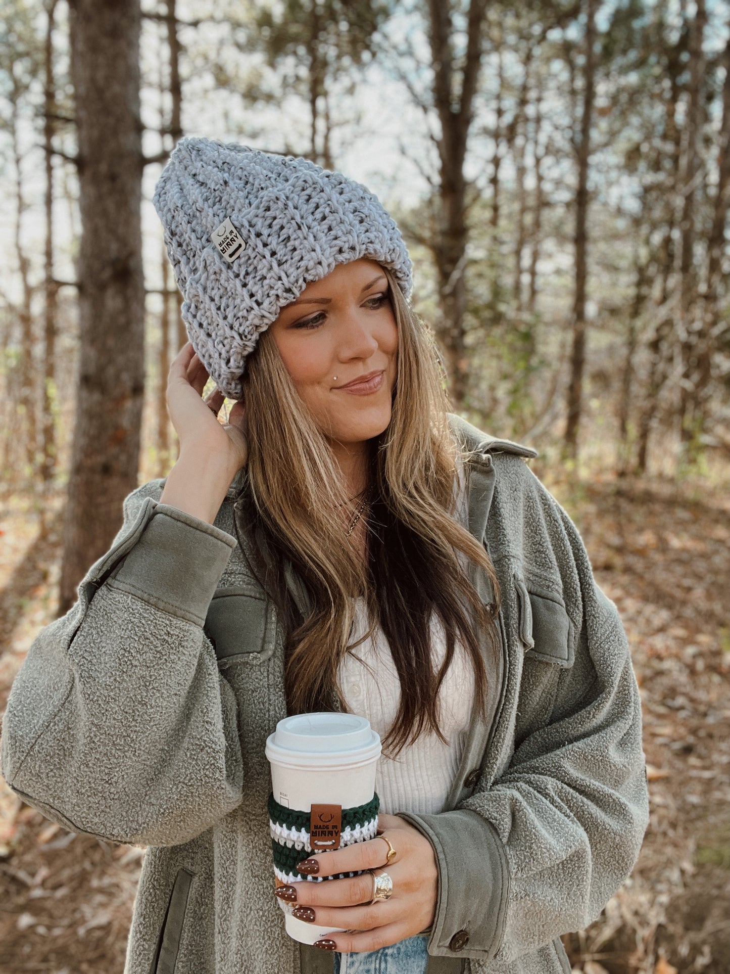 Cloudfold Beanie | Bulky Light Gray Fleck – Limited Edition