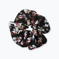 Black Floral XL Scrunchie