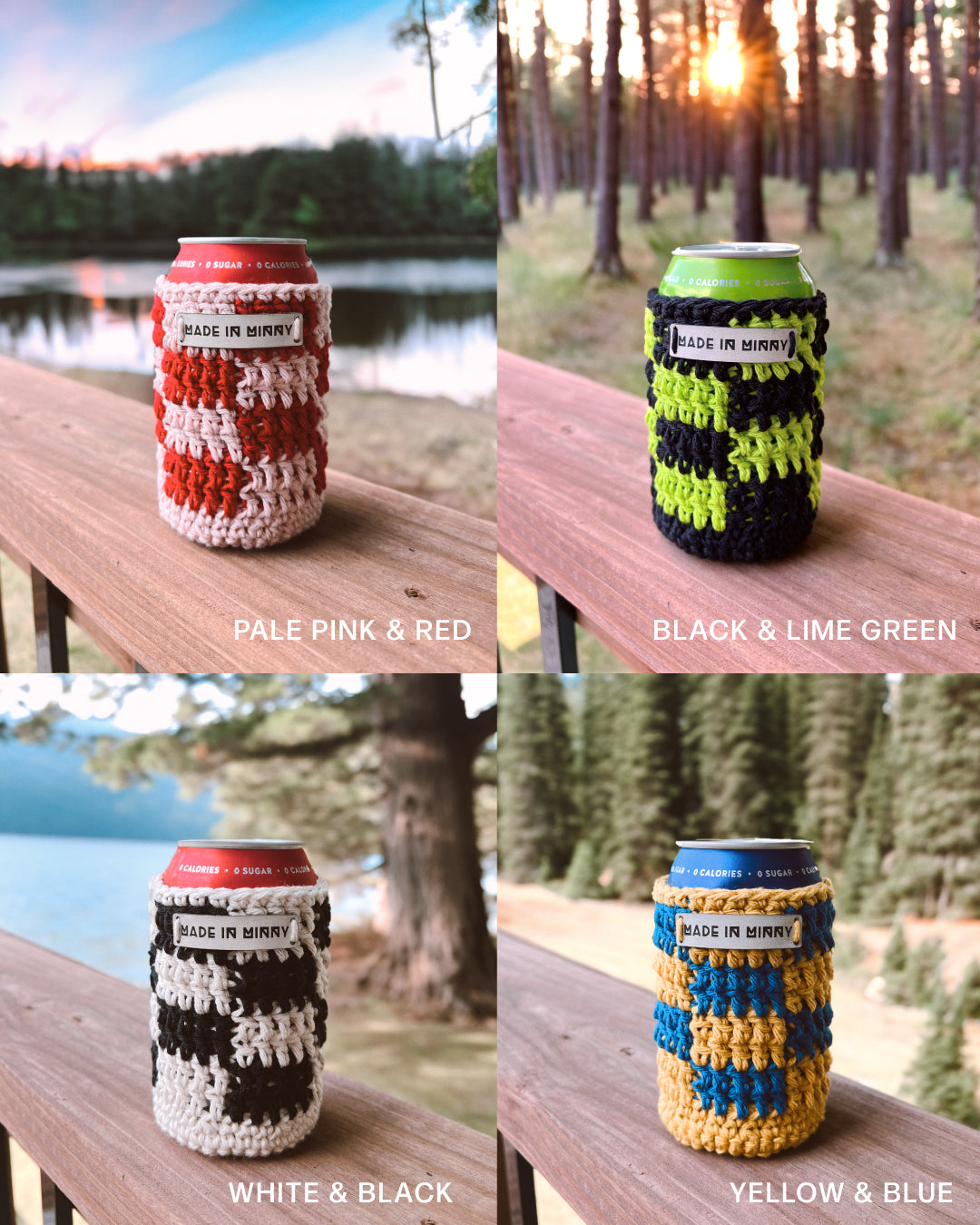 Check Can Coozies (multiple colors)