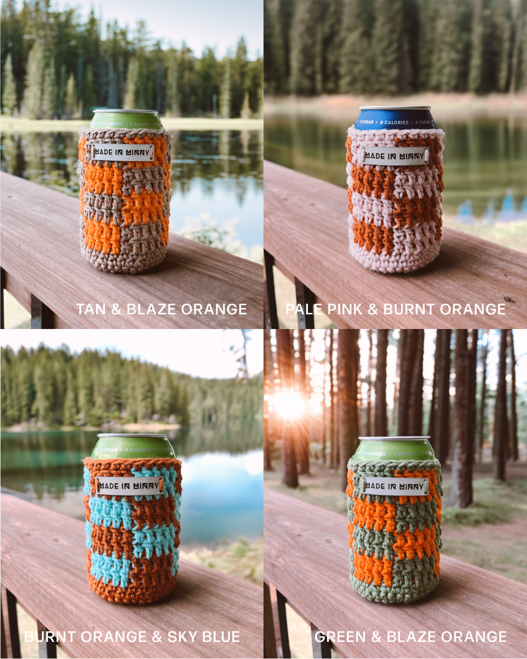 Check Can Coozies (multiple colors)