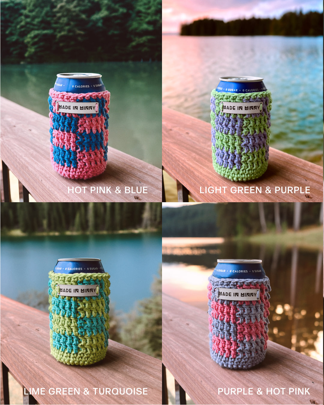 Check Can Coozies (multiple colors)