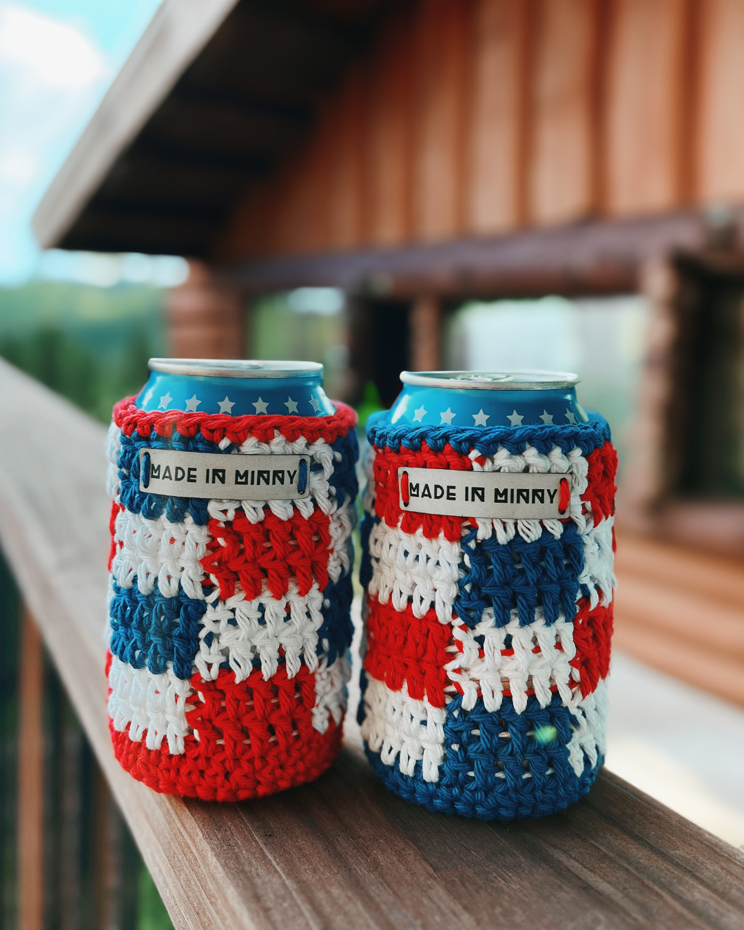 Crochet Pattern: Check Can Coozie